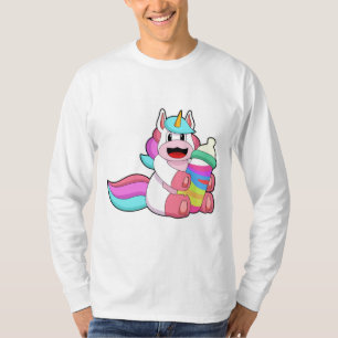 Unicorn with Baby bottle.PNG T-Shirt