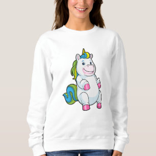 Unicorn with big Belly Sweatshirt