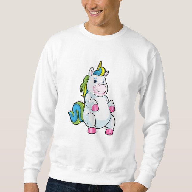 Unicorn with big Belly Sweatshirt (Front)