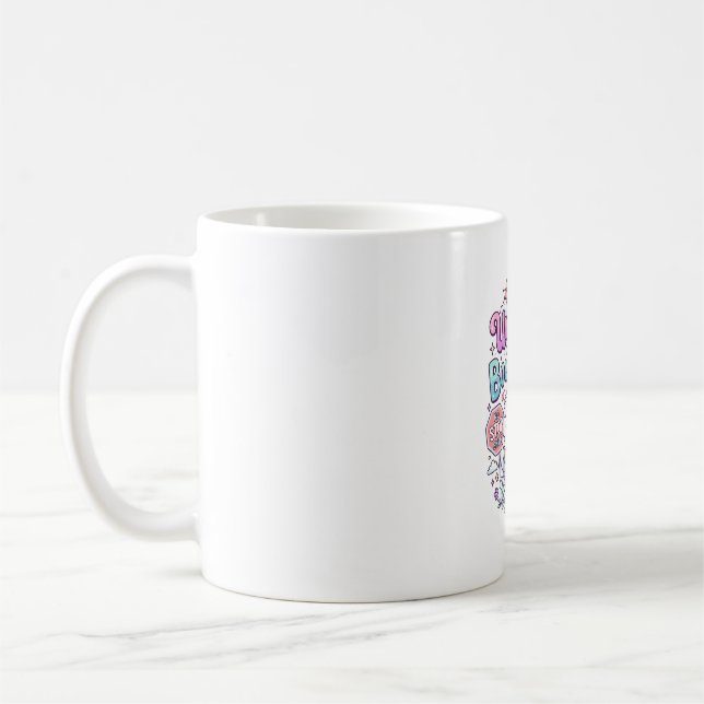 Unicorn with Boundaries Charming Apparel Graphic_1 Coffee Mug (Left)