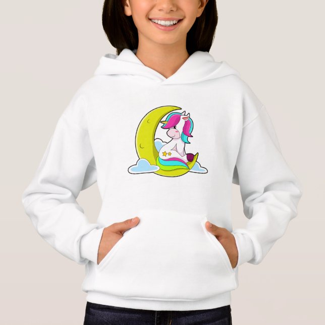 Unicorn with Clouds & Moon (Front)
