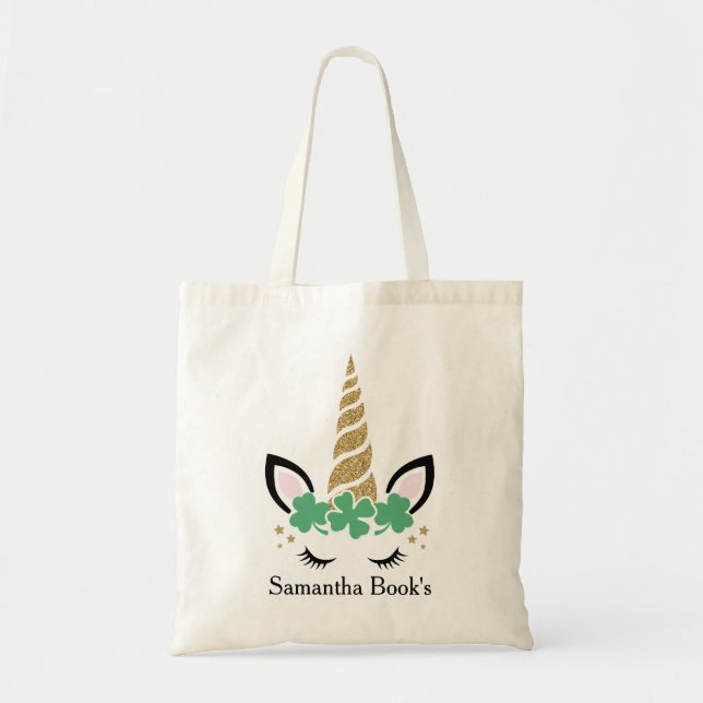 Unicorn with Pony Tote Bag (Front)