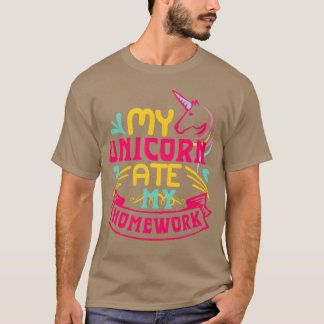 Unicorn with Quote love friends T-Shirt