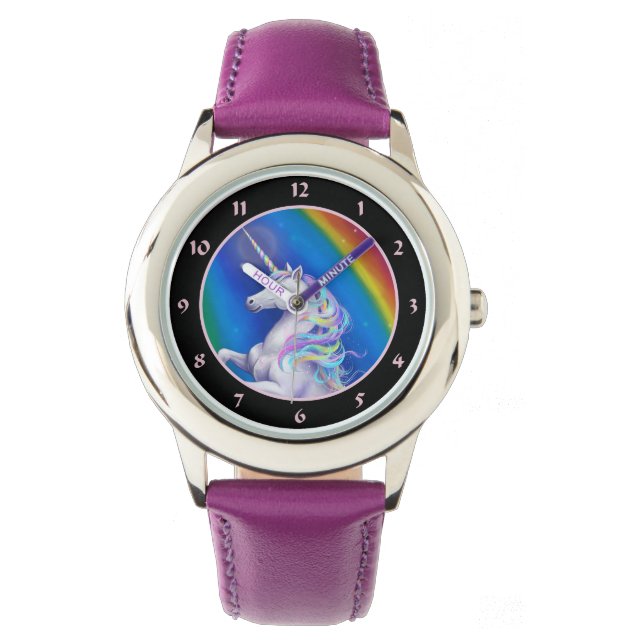Unicorn with Rainbow Watch (Front)