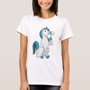 Unicorn with Soap bubbles T-Shirt