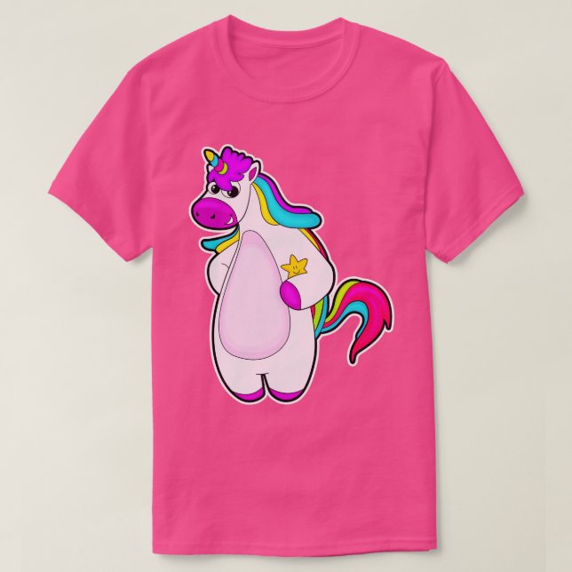 Unicorn with T-Shirt (Design Front)
