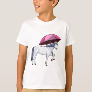 Unicorn with Umbrella T-Shirt