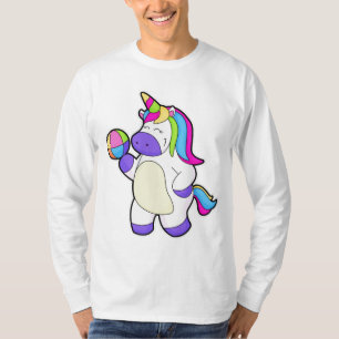 Unicorn with Volleyball T-Shirt