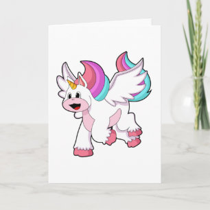 Unicorn with Wing.PNG Card