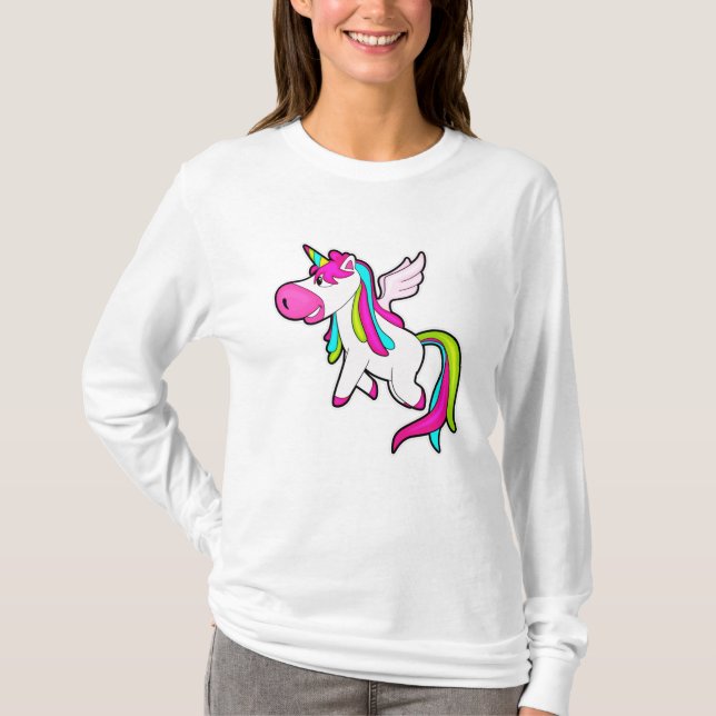 Unicorn with Wings T-Shirt (Front)