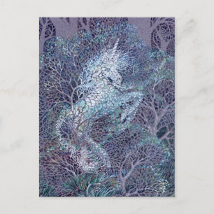 Unicorn Woods Deva Postcard