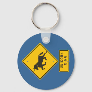 Unicorn XING Key Ring