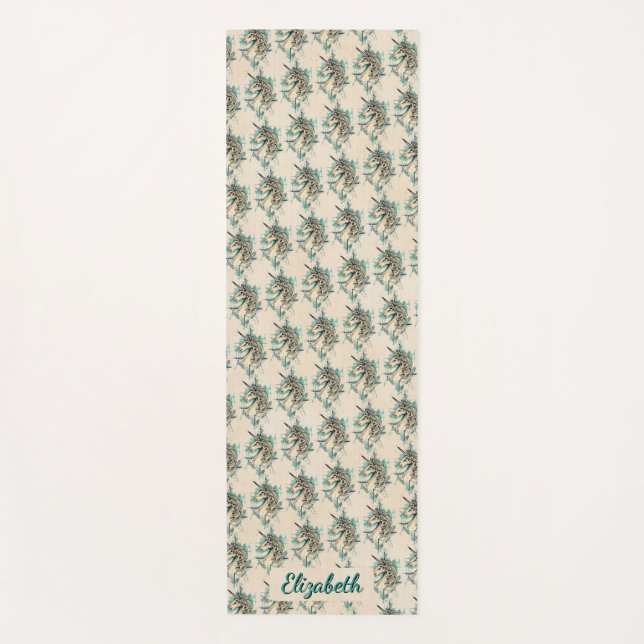 Unicorn Yoga Mat (Front)