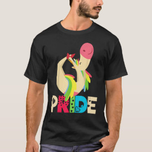 Unicorn Yoga Zen Pride Rainbow Gay Unicorns Mum Da T-Shirt