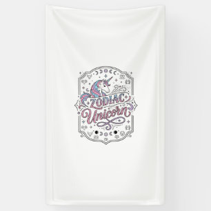 Unicorn Zodiac Unicorn Playful Cute Gift Design_1 Banner