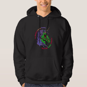 Unicorn Zombie Zombie Hoodie