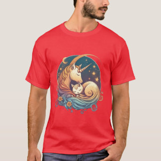 UnicornCat Love Show your love for unicorns and fr T-Shirt