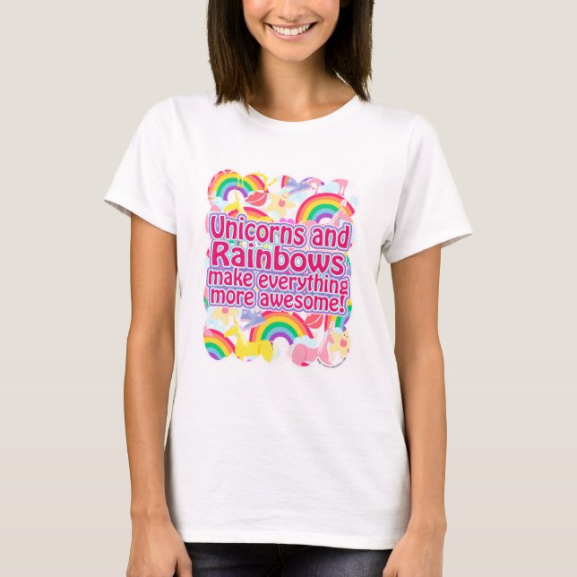 Unicorns and Rainbows T-Shirt (Front)