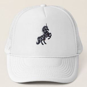 unicorns and the universe trucker hat