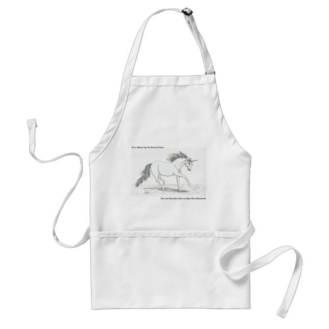 Unicorns Are Real Standard Apron (Front)