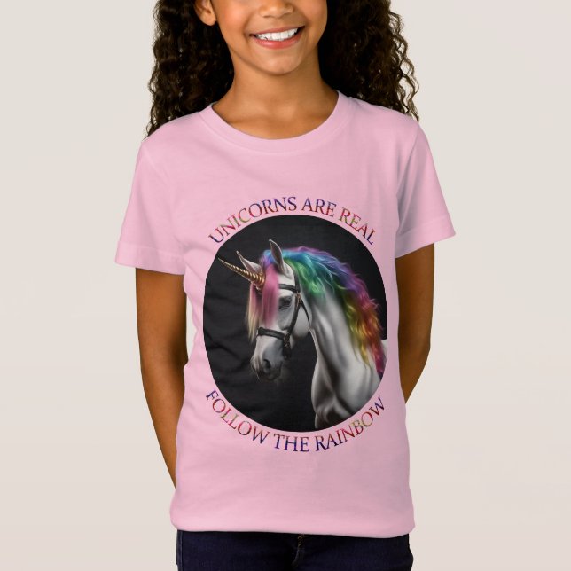 Unicorns are real T-Shirt (Front)
