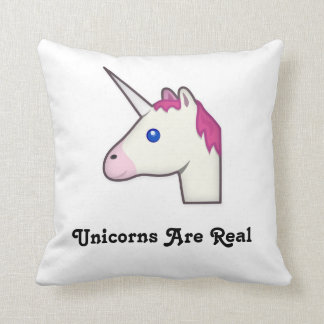Unicorns Are Real Throw Pillow! Cushion
