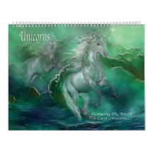 Unicorns Art Calendar