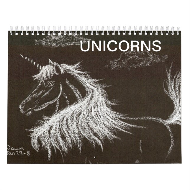 UNICORNS CALENDAR (Cover)