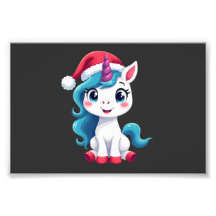 Unicorns Christmas_Santa Claus Unicorn Tank Top (1 Photo Print