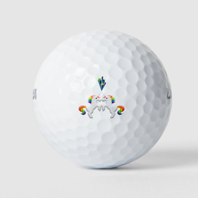 Unicorns Golf Balls (Front)