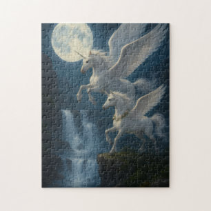 Unicorns in flight -  jigsaw puzzle