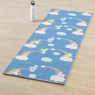 Unicorns in the Sky Yoga Mat