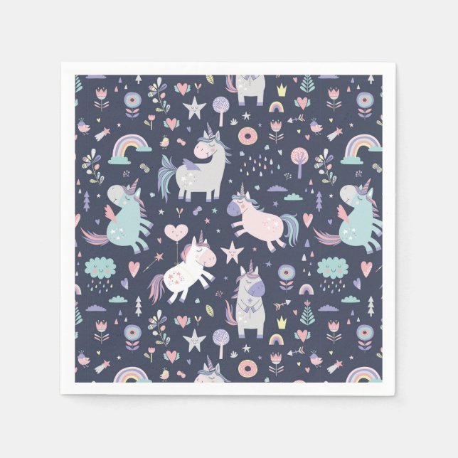 Unicorns Napkins (Front)