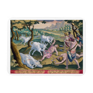 Unicorns on the Banks of the Indus, Hunted by Perm Magnet
