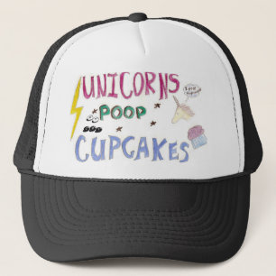 Unicorns POOP Cupcakes Trucker Hat
