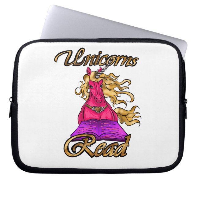Unicorns Read Book Sleeve (Front)