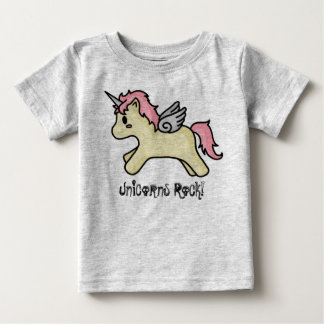 Unicorns Rock [Pink] Infant Creeper