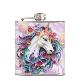Unicorn's Serenity Sip Hip Flask