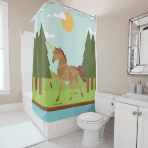 Unicorns Shower Curtain