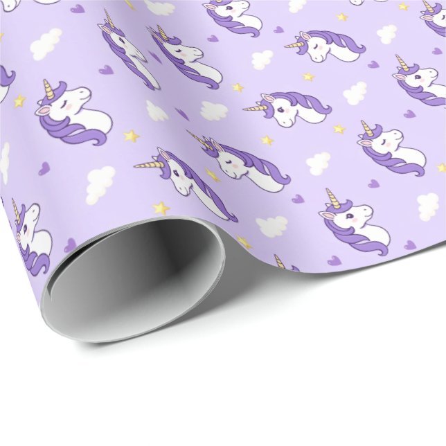 Unicorns Wrapping Paper (Roll Corner)
