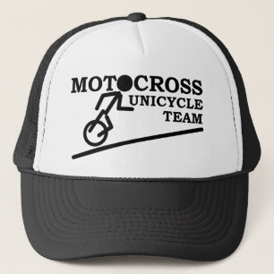 Unicycle Dirt Bike Motocross Cap Hat