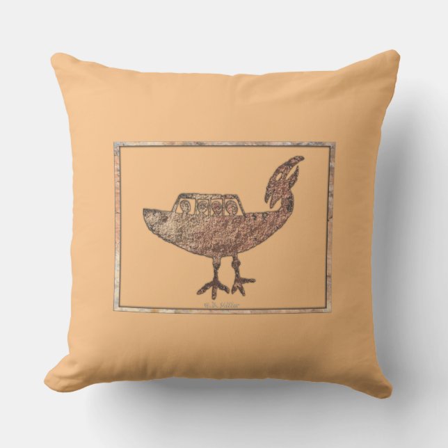 Unidentified Flying Object Cushion (Front)