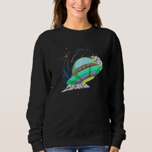 Unidentified Flying Object Science Fiction Ufo Bel Sweatshirt