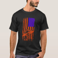 Unidentified Flying Object Us Flag America Alien