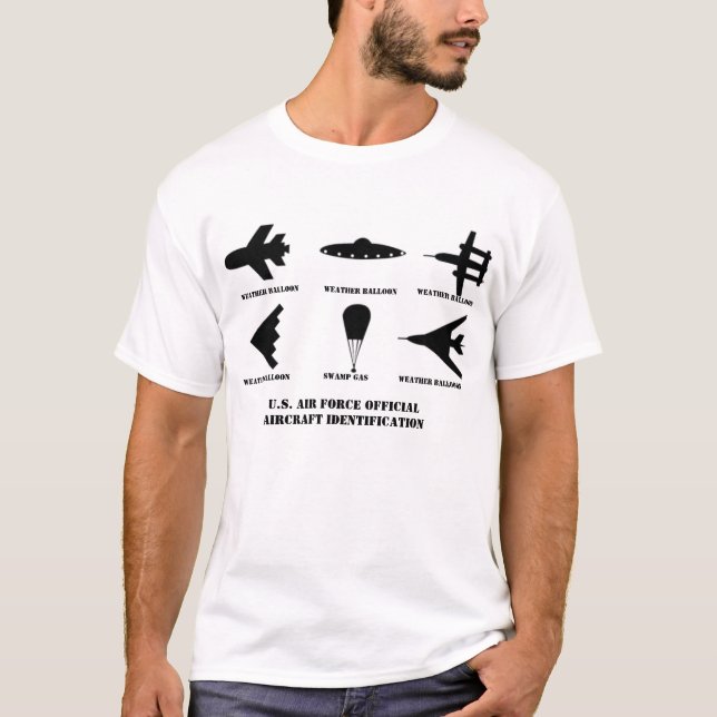Unidentified Flying Objects T-Shirt (Front)