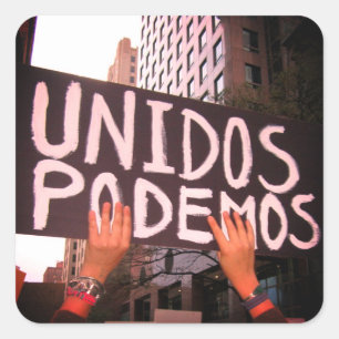 Unidos Podemos Sticker by Tamara Diaz Art