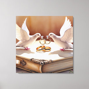 Unified in Love Canvas Print