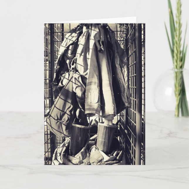 Uniform Fireman's Card (Front)