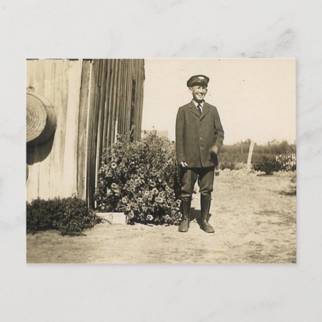 UNIFORM MAN #27 POSTCARD (Front)