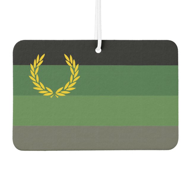 Uniform Pride Car Air Freshener (Front)